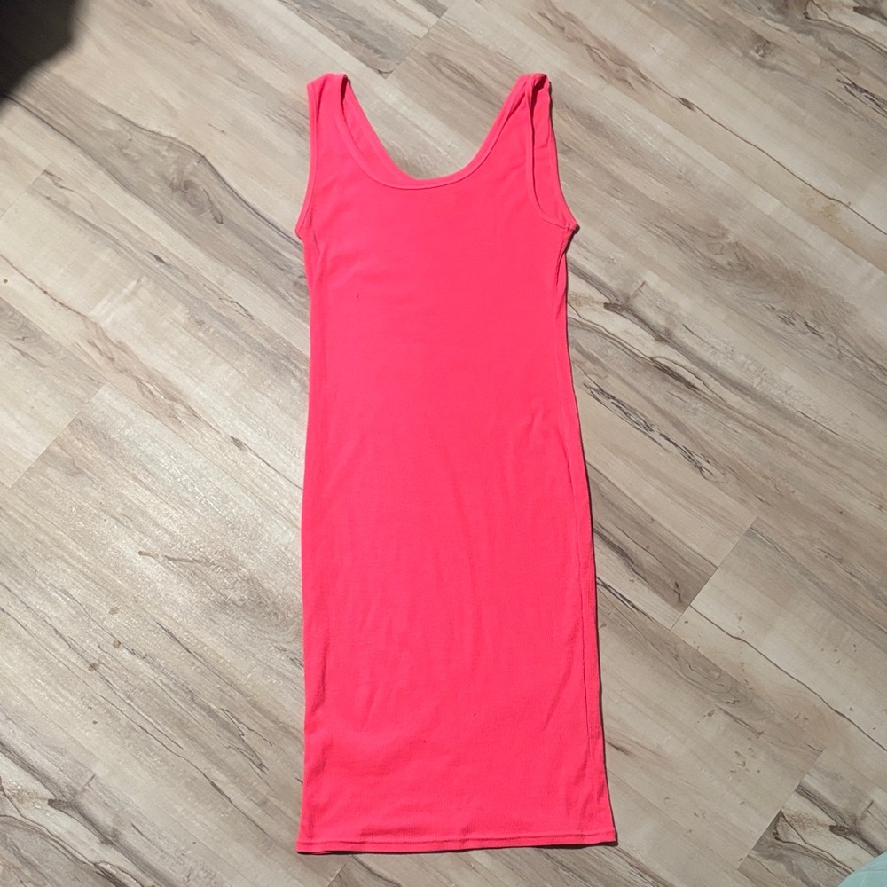 Sleeveless Pink Dress